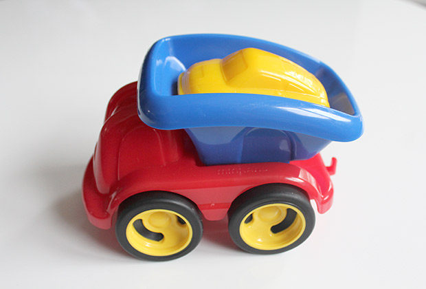 Camión y coche especial para bebés de Miniland